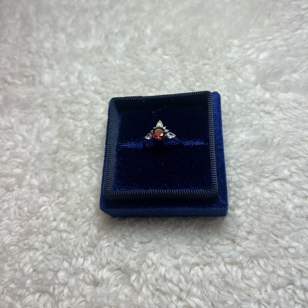 NEW Red Diamond Ring